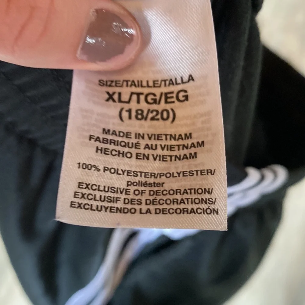 Youth Boys Adidas Tall Sweatpants, Size XL - Picture 4 of 7
